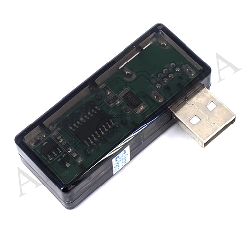 USB тестер Charger Doktor Aida A-3333 для вимірювання напруги та струму при зарядки моб. пристрої