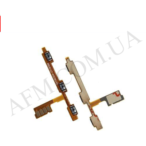 Шлейф (Flat cable) Huawei P30 Lite (MAR-L21)/ Nova 4E з кнопкою включення, з кнопками гучності