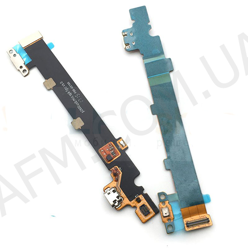 Шлейф (Flat cable) Huawei MediaPad M3 Lite 10 LTE BAH-L09 с разъёмом зарядки, с микрофоном