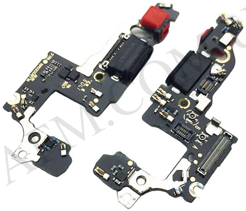 Шлейф (Flat cable) Huawei P10 Plus (VKY-L29) з роз'ємом зарядки, з мікрофоном, Type-C*