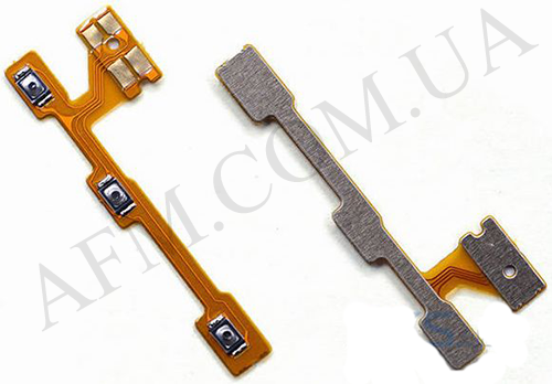 Шлейф (Flat cable) Huawei P20 Lite/ Nova 3e з кнопкою включення, з кнопками гучності