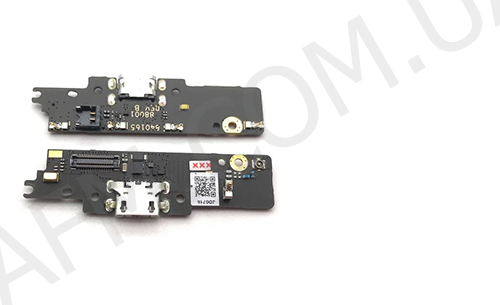Шлейф (Flat cable) Motorola XT1601 Moto G4 Play/ XT1602/ XT1603/ XT1604 с разъёмом зарядки