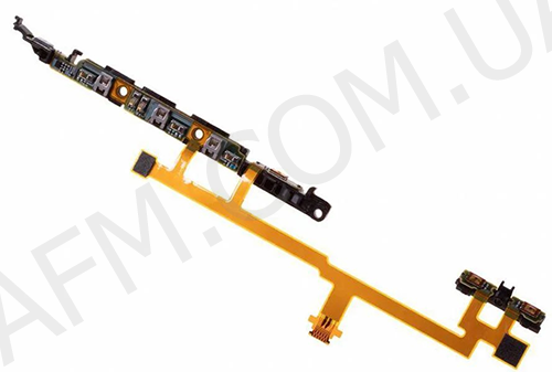Шлейф (Flat cable) Sony H8216 Xperia XZ2/ H8266 с кнопкой включения, громкости, камеры*