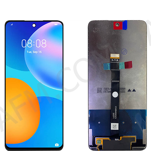 Дисплей (LCD) Huawei P Smart 2021/ Honor X10 Lite/ Y7A чорний оригінал