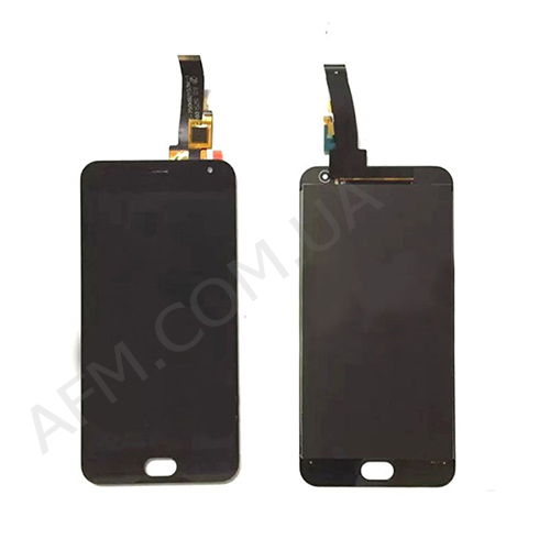 Дисплей (LCD) Meizu M2/ M2 mini (M578) чорний (маленька мікросхема 5x5 mm)