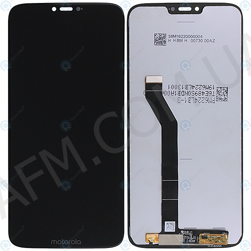 Дисплей (LCD) Motorola XT1955 Moto G7 Power чёрный (версия EU 154mm)