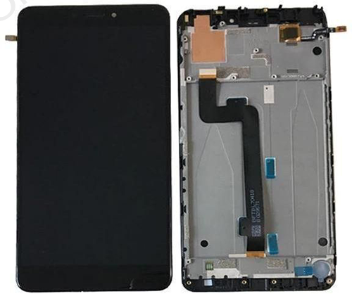 Дисплей (LCD) Xiaomi Mi Max 2 чёрный + рамка