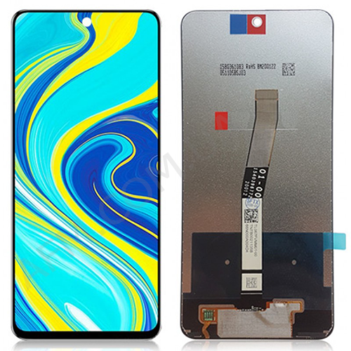 Дисплей (LCD) Xiaomi Redmi Note 9S/ Redmi Note 9 Pro чорний