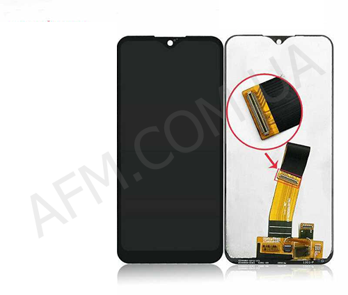 Дисплей (LCD) Samsung A015F Galaxy A01 (узкий коннектор) чёрный