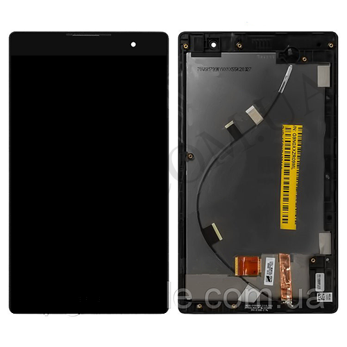 Дисплей (LCD) Asus ZenPad C Z170C 7.0 (Z170CG) чёрный + рамка