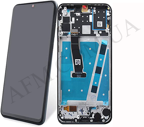 Дисплей (LCD) Huawei P30 Lite (24MP)/ Nova 4e 2019 чёрный + рамка