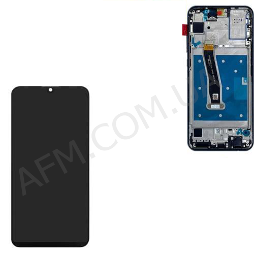 Дисплей (LCD) Huawei Honor 10 Lite/ Honor 20 Lite/ 10i/ 20i/ 20e чорний + рамка