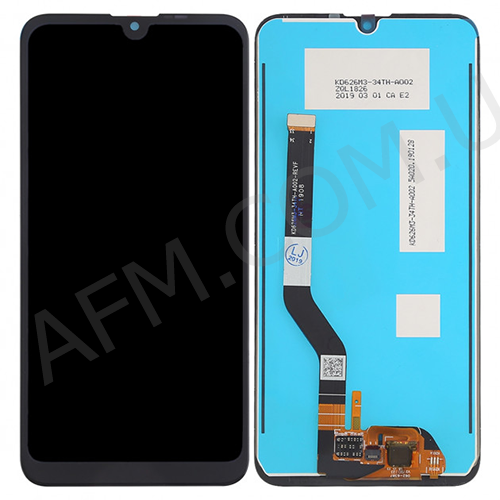 Дисплей (LCD) Huawei Y7 2019/ Y7 Prime 2019 (DUB-LX3/ DUB-L23/ DUB-LX1) чёрный оригинал