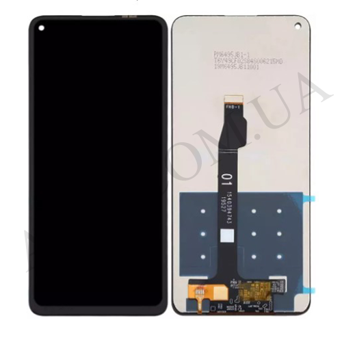 Дисплей (LCD) Huawei P40 Lite 5G/ Nova 7 SE/ Honor 30s чорний