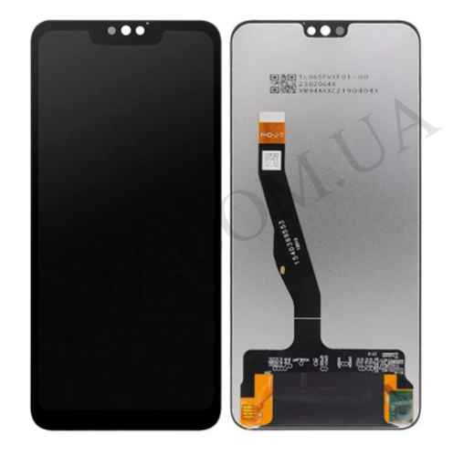 Дисплей (LCD) Huawei Honor 8X/ 9X Lite чорний Service Pack