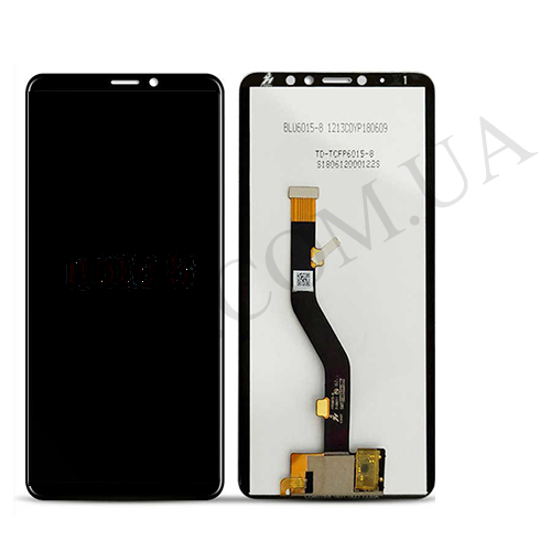 Дисплей (LCD) Meizu M8 Note (M822)/ Note 8 чёрный