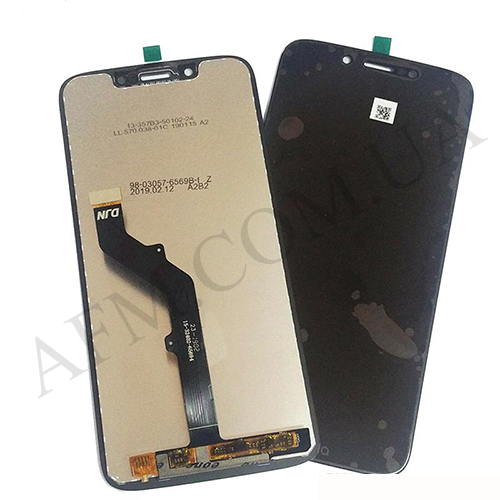 Дисплей (LCD) Motorola XT1952 Moto G7 Play чёрный (версия EU)