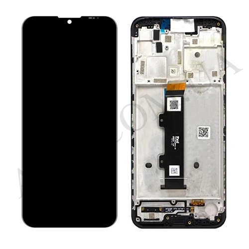 Дисплей (LCD) Motorola XT2128 G20 чёрный + рамка