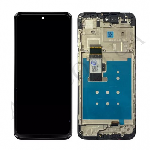 Дисплей (LCD) Motorola XT2331 Moto G13/ XT2333 Moto G23 чёрный + рамка