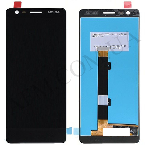 Дисплей (LCD) Nokia 3.1 чёрный