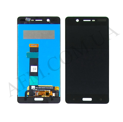 Дисплей (LCD) Nokia 5 Dual Sim (Small LCD) чёрный