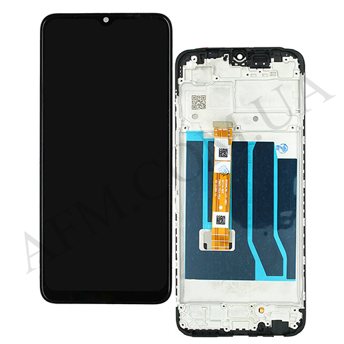 Дисплей (LCD) Oppo A18 2023/ A38 2023 чорний + рамка