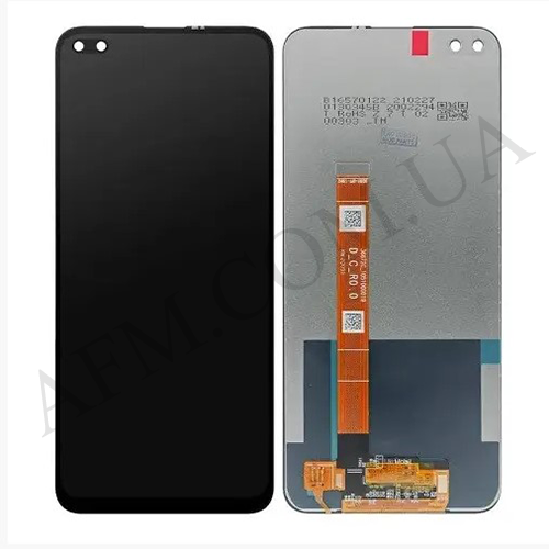 Дисплей (LCD) Realme 6 Pro/ Oppo A92s/ Reno 4 Z 5G чёрный оригинал