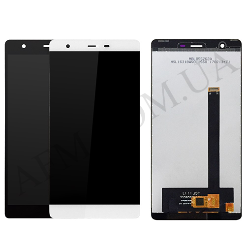 Дисплей (LCD) Oukitel U13 чорний *