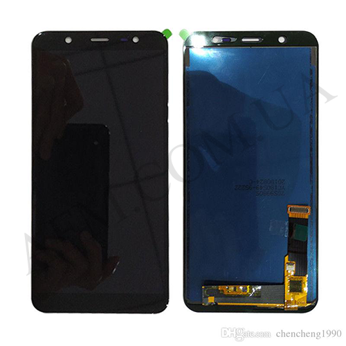 Дисплей (LCD) Samsung GH97-22145A J810 Galaxy J8 2018 чорний сервісний