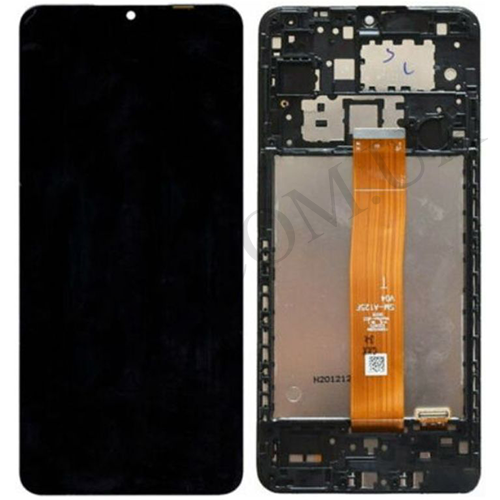 Дисплей (LCD) Samsung GH82-25250B A022 Galaxy A02 чорний сервісний + рамка