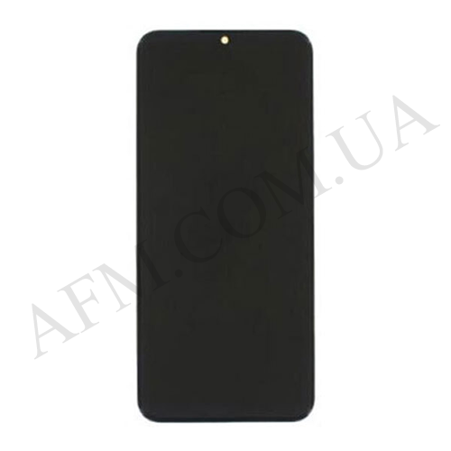 Дисплей (LCD) Samsung A035F Galaxy A03 чорний + рамка