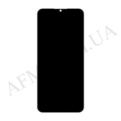 Дисплей (LCD) Samsung GH81-21232A A037F Galaxy A03S чорний сервісний (жовтий шлейф) + рамка