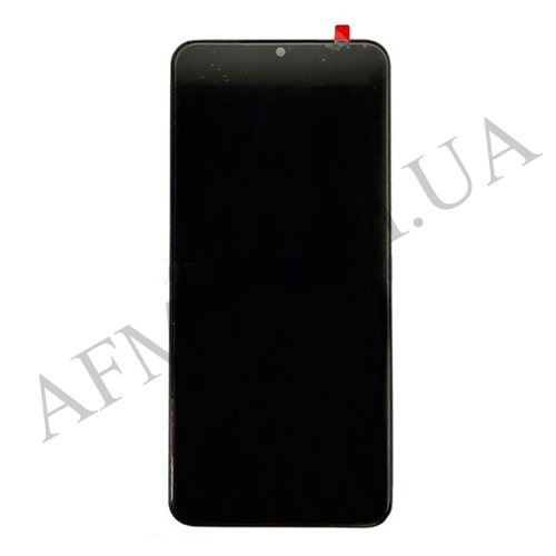 Дисплей (LCD) Samsung A045F Galaxy A04 чёрный + рамка