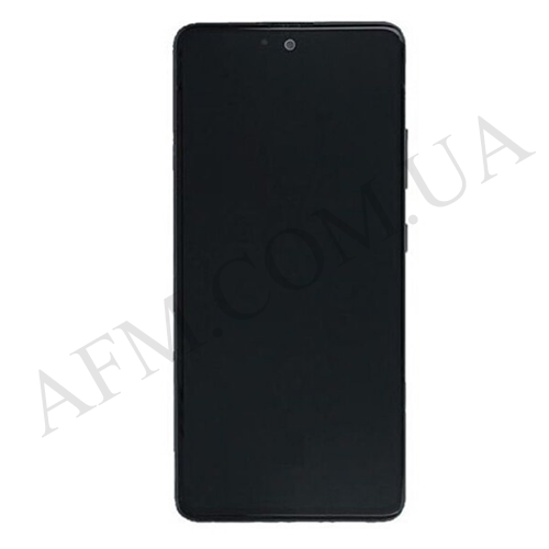 Дисплей (LCD) Samsung A525F Galaxy A52/ A526 5G OLED (Small LCD) чорний + рамка