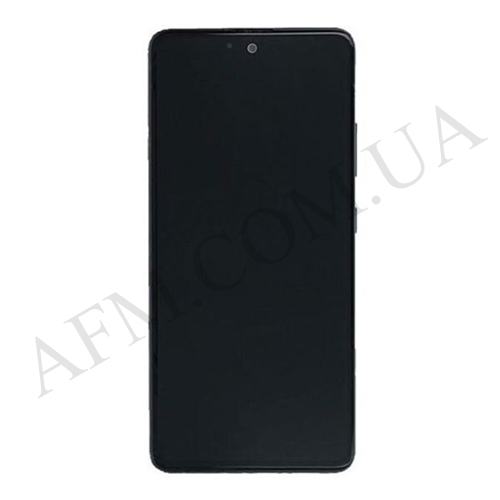 Дисплей (LCD) Samsung GH82-25524A A525 Galaxy A52/ A526 чорний сервісний + рамка