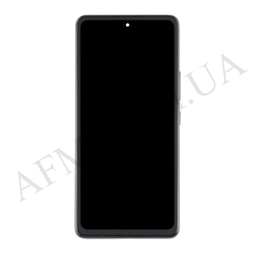 Дисплей (LCD) Samsung A536B Galaxy A53 OLED (Small LCD) чорний + рамка