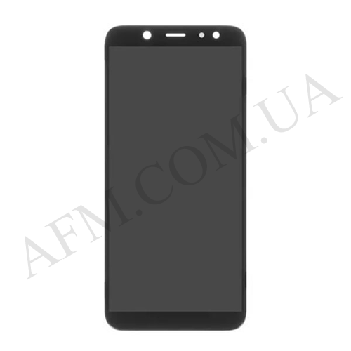 Дисплей (LCD) Samsung A600F Galaxy A6 2018 OLED чорний
