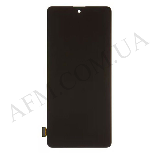 Дисплей (LCD) Samsung A715F Galaxy A71 OLED (Small LCD) чорний