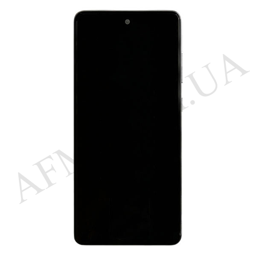 Дисплей (LCD) Samsung A725F Galaxy A72 OLED (Small LCD) чёрный + рамка
