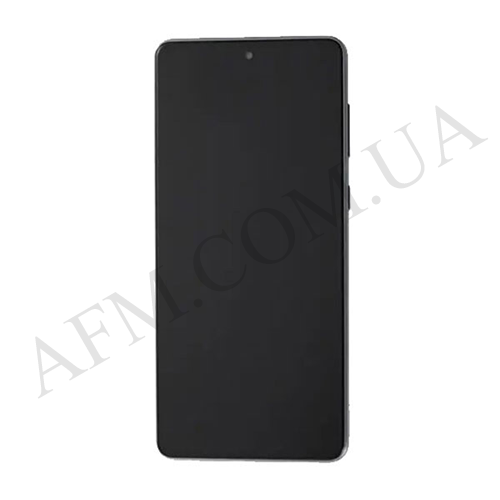 Дисплей (LCD) Samsung GH82-28884A A736 Galaxy A73 5G чёрный сервисный + рамка