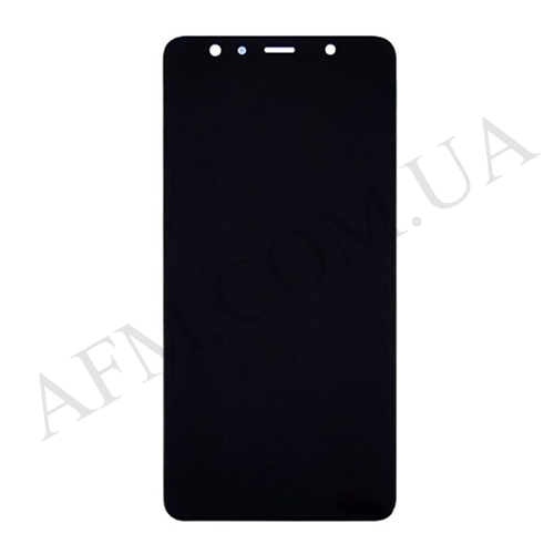 Дисплей (LCD) Samsung A750F Galaxy A7 2018 OLED чорний