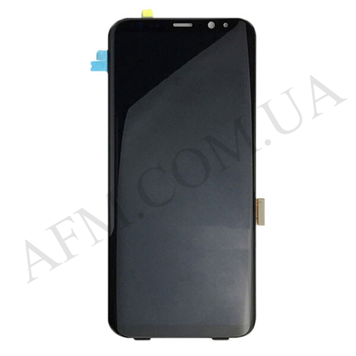 Дисплей (LCD) Samsung G955F Galaxy S8 Plus TFT чорний + рамка