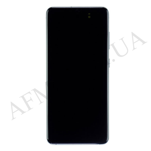 Дисплей (LCD) Samsung G980F Galaxy S20/ G981B TFT чорний + рамка сіра