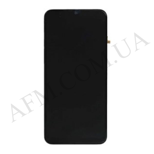 Дисплей (LCD) Samsung M325 Galaxy M32 OLED чёрный + рамка