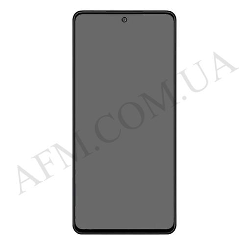 Дисплей (LCD) Samsung GH82-27094A M526 Galaxy M52 чорний сервісний + рамка