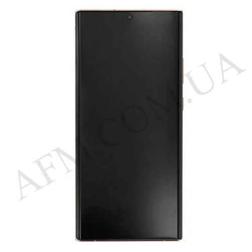 Дисплей (LCD) Samsung GH82-23622D N985 Galaxy Note 20 Ultra/ N986 BRONZE сервісний + рамка