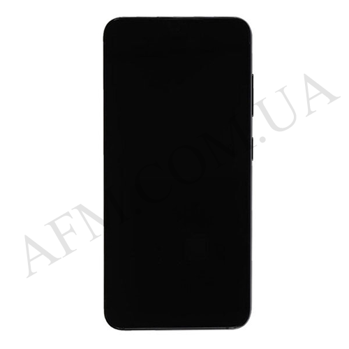 Дисплей (LCD) Samsung GH82-30480A S911 Galaxy S23 5G чорний сервісний + рамка