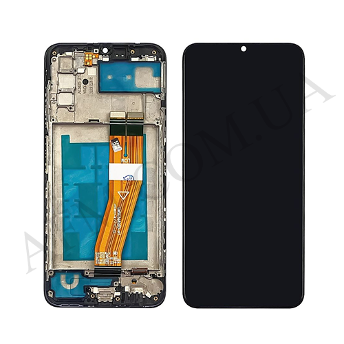 Дисплей Samsung сервисный A037F A03S/ A025F Galaxy A02S (161*72) чёрный GH81-21232A