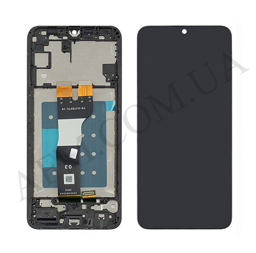 Дисплей (LCD) Samsung A057F Galaxy A05s чёрный + рамка