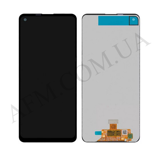 Дисплей (LCD) Samsung A217F Galaxy A21s чорний